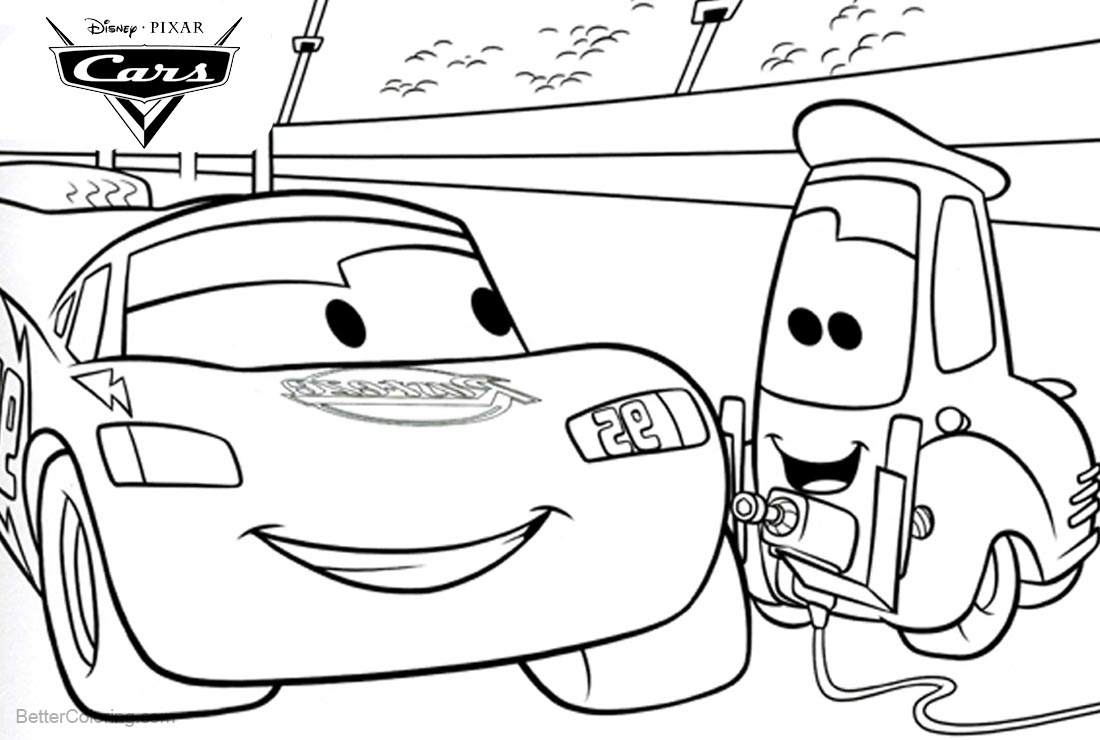 Free Printable Pixar Cars Coloring Pages Coloring Pages