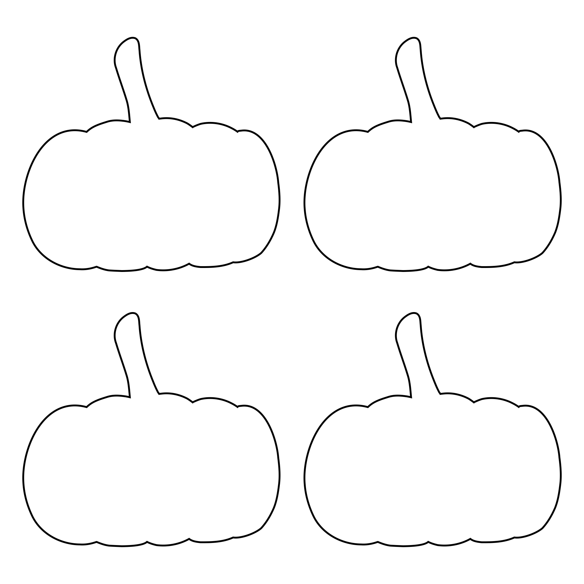 Free Printable Pumpkin Templates Emma Owl 15 Super Simple Pumpkin 