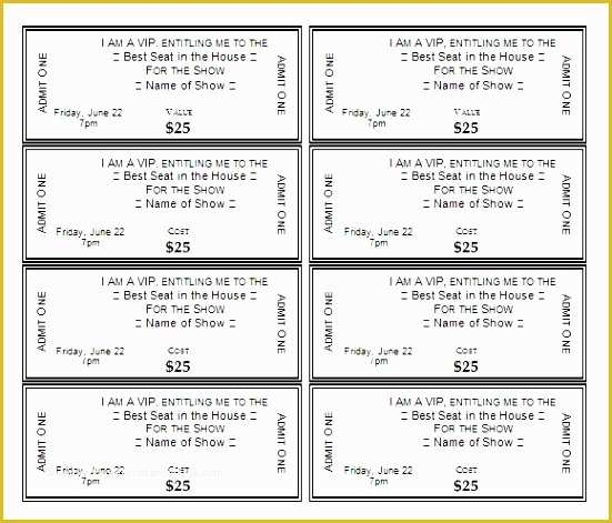 Free Printable Raffle Ticket Template Download Of 11 Ms Word Raffle