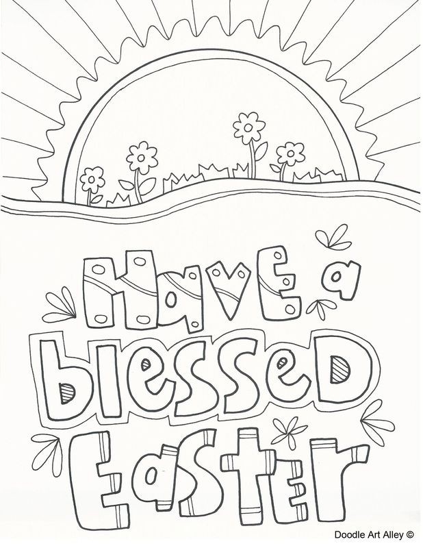 Free Printable Religious Easter Coloring Pages At GetDrawings Free 
