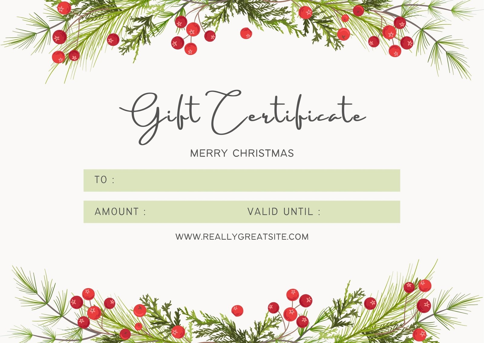 Free Printable Santa Certificate Template