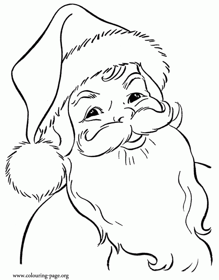 Free Printable Santa Claus Coloring Pages