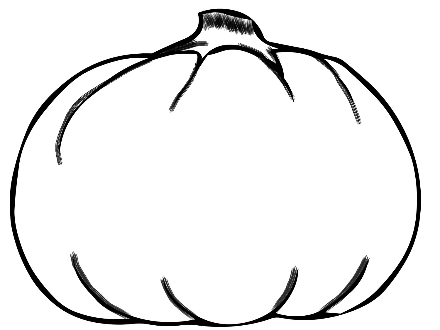 Free Printable Small And Large Pumpkin Template Outli Vrogue co