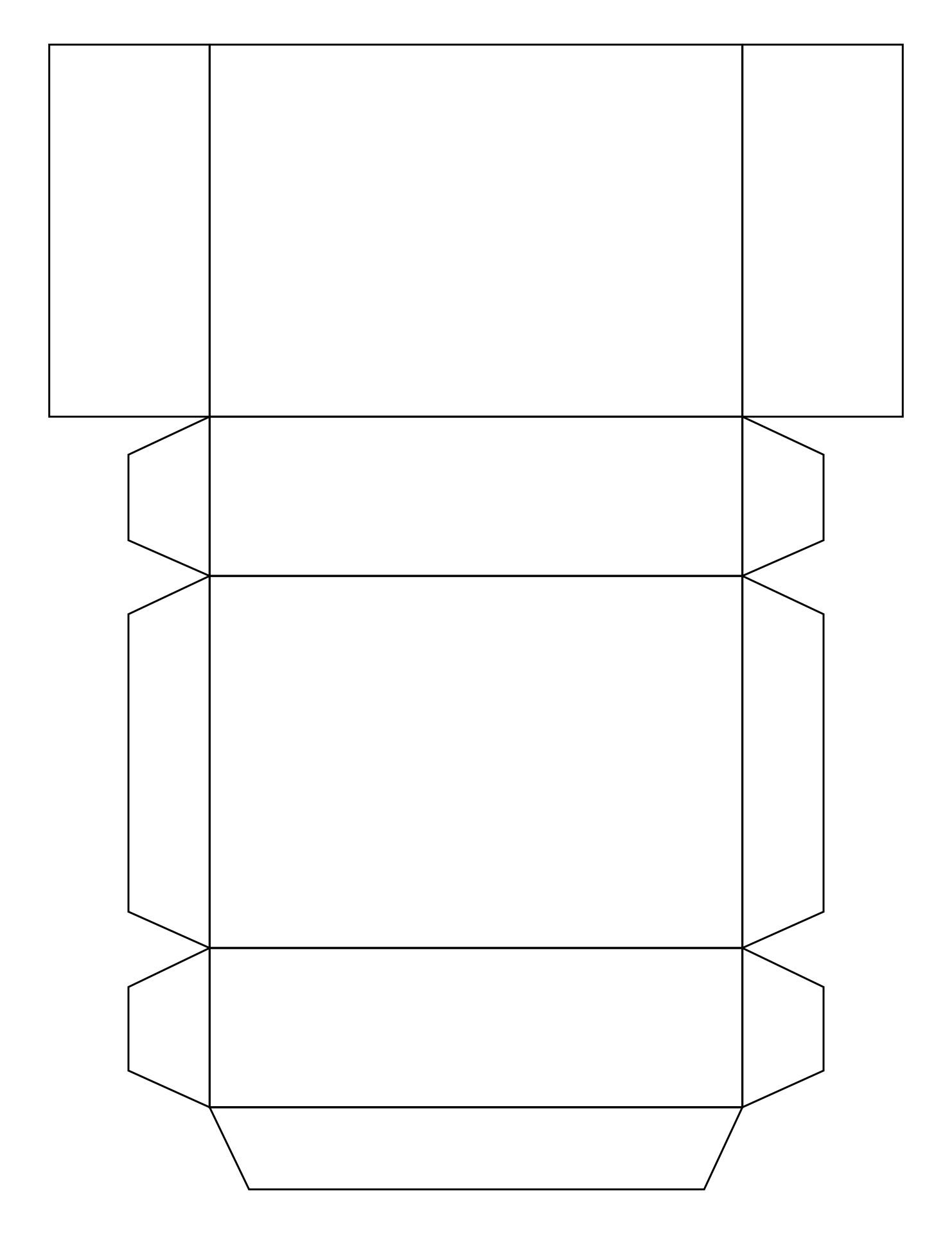 Free Printable Small Box Template Printable Templates