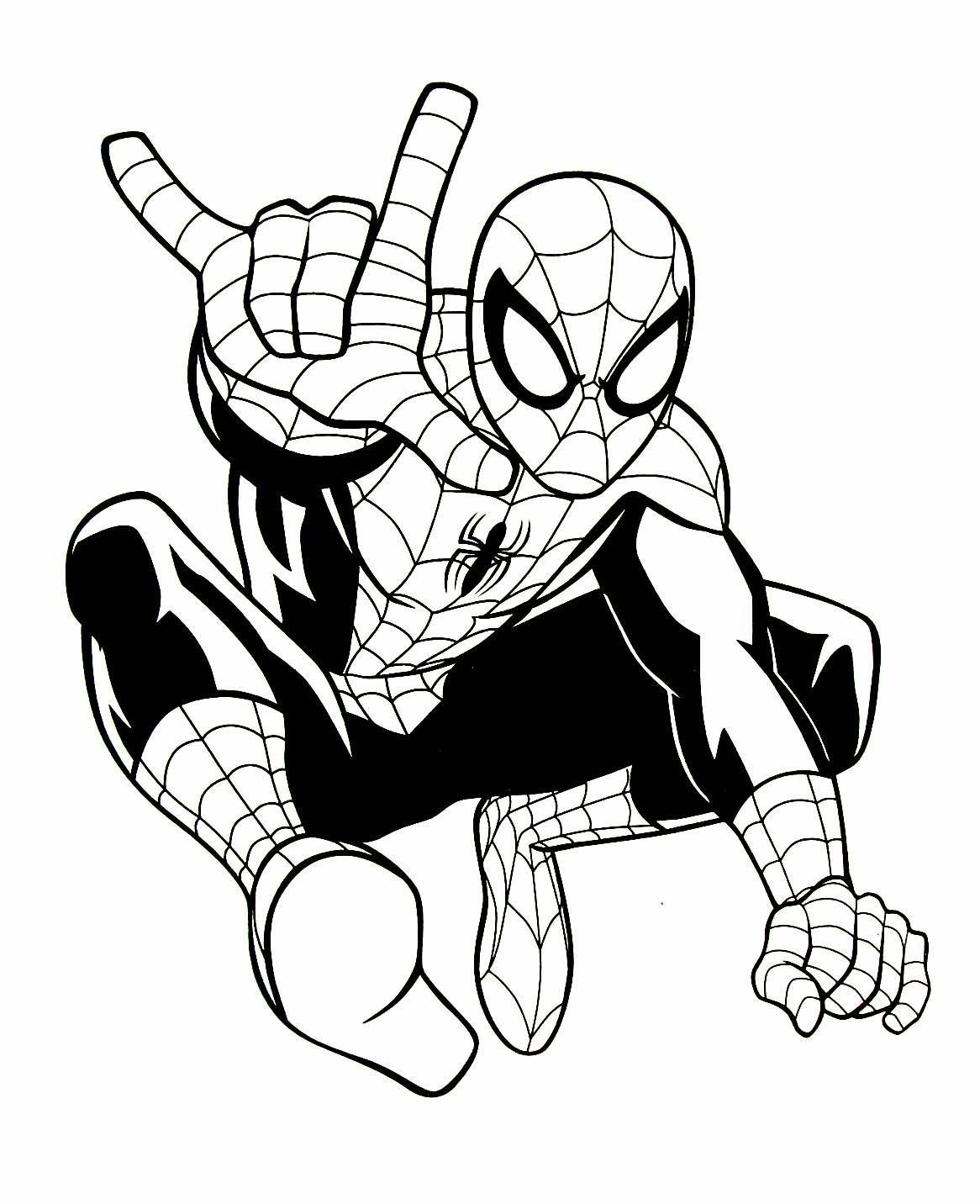Free Printable Spiderman Coloring Pages Dev onallcylinders
