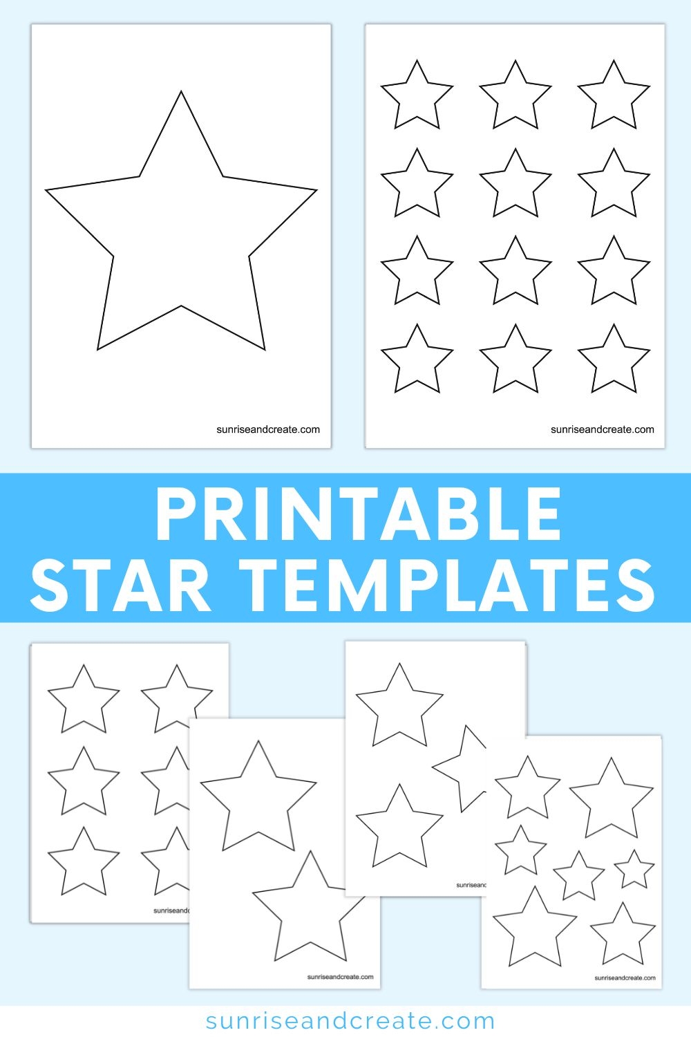 Free Printable Stars Template Download Free Printable Stars Template 