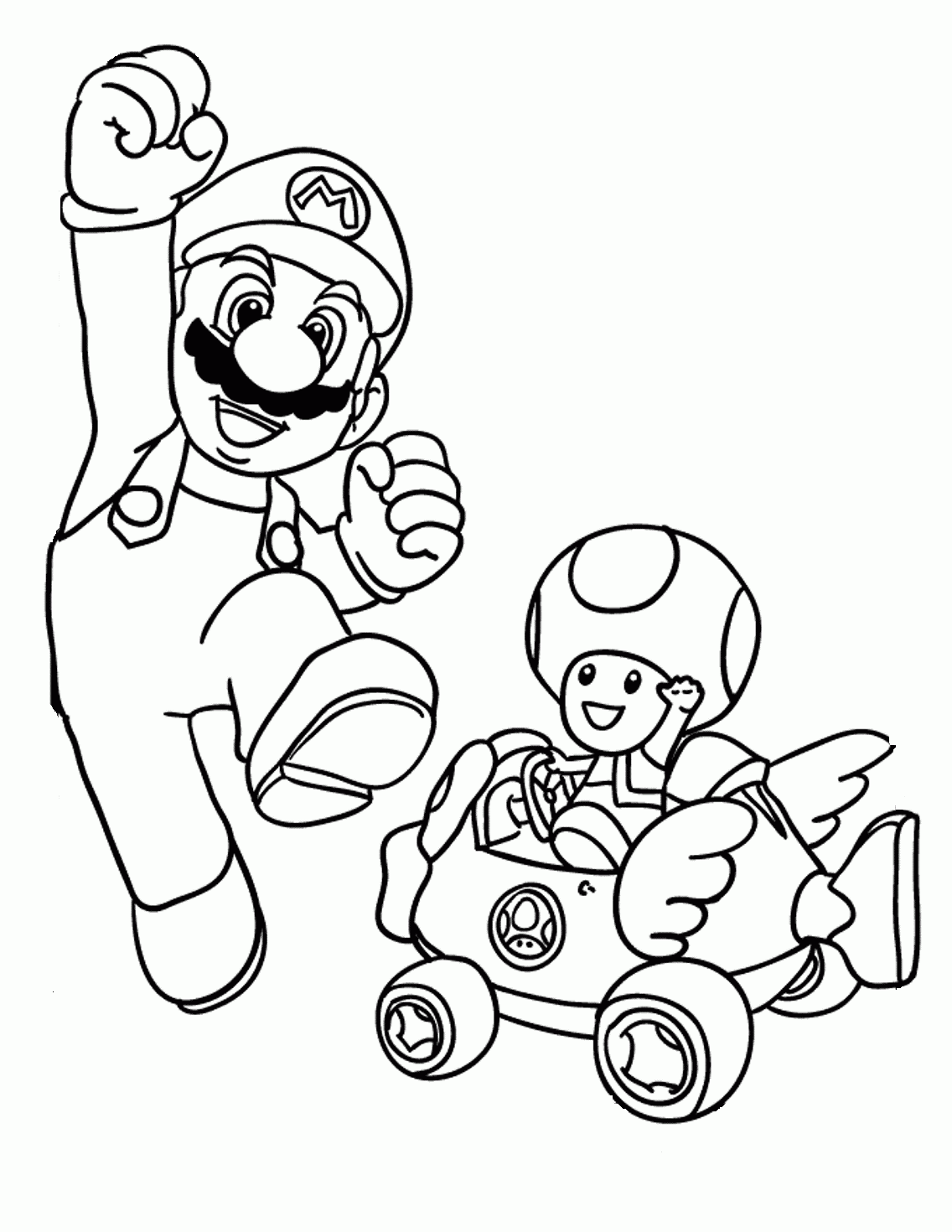 Free Printable Super Mario Coloring Pages Printable Sight Words List