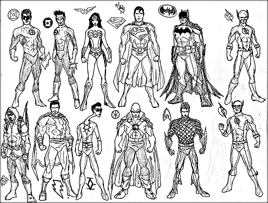 Free Printable Superhero Coloring Pages At GetDrawings Free Download