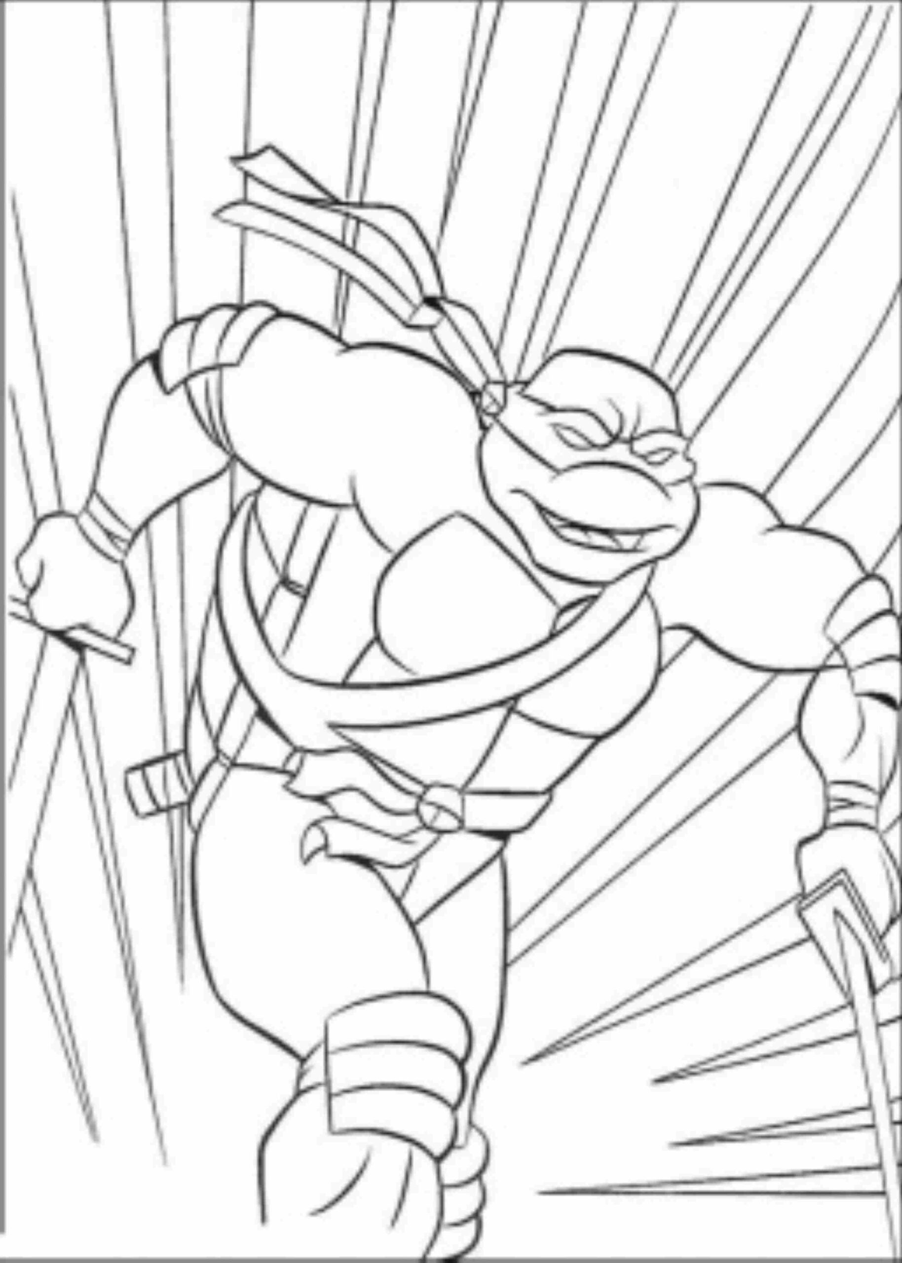 Free Printable Teenage Mutant Ninja Turtles Coloring Pages Coloring Home