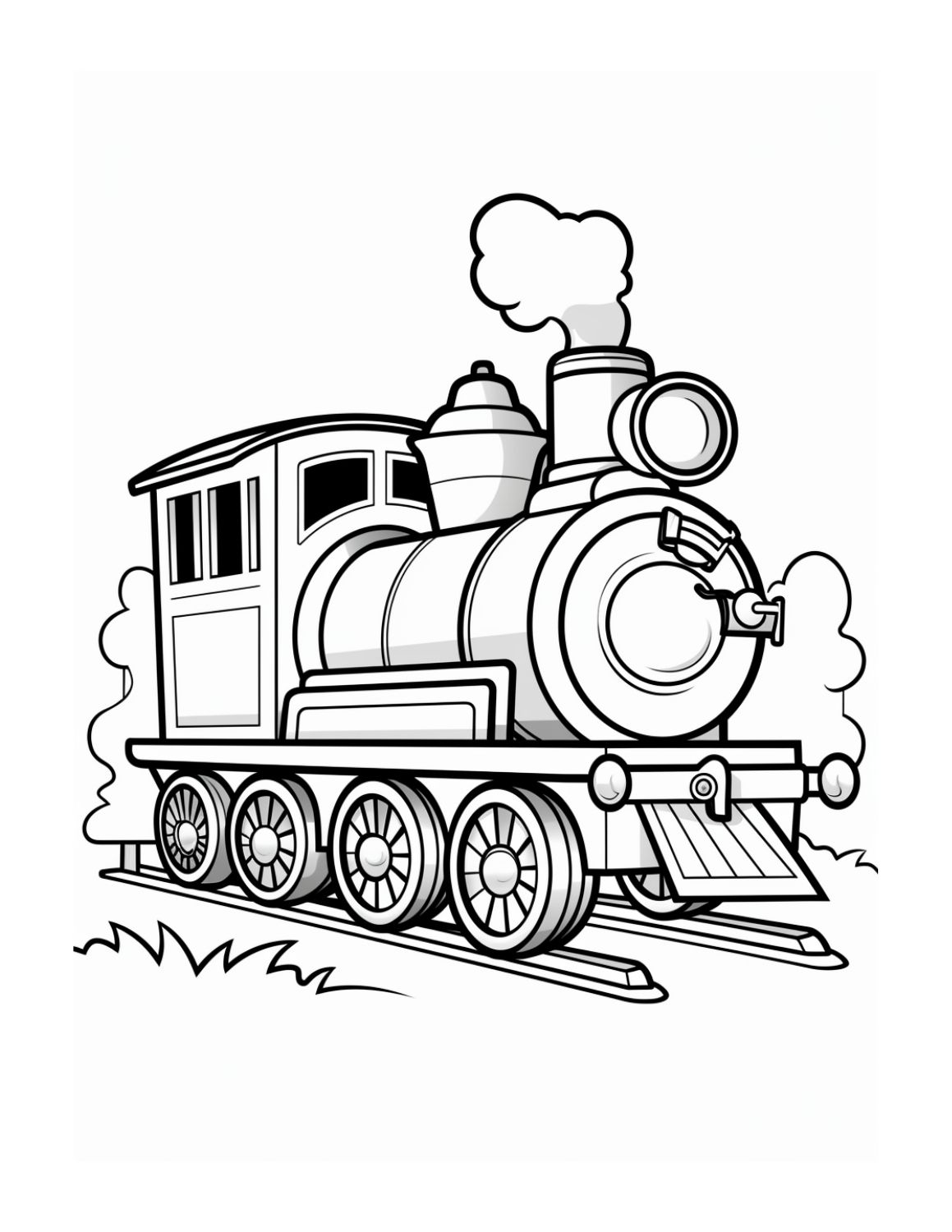 Free Printable Train Coloring Pages Farm1 fieldagent