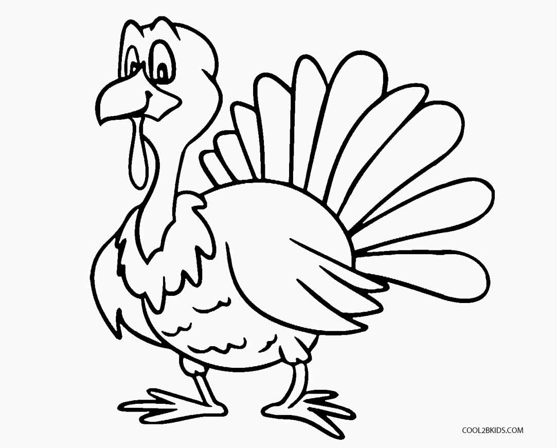 Free Printable Turkey Coloring Pages For Kids Cool2Bkids Free 