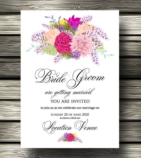 Free Printable Wedding Program Templates Word