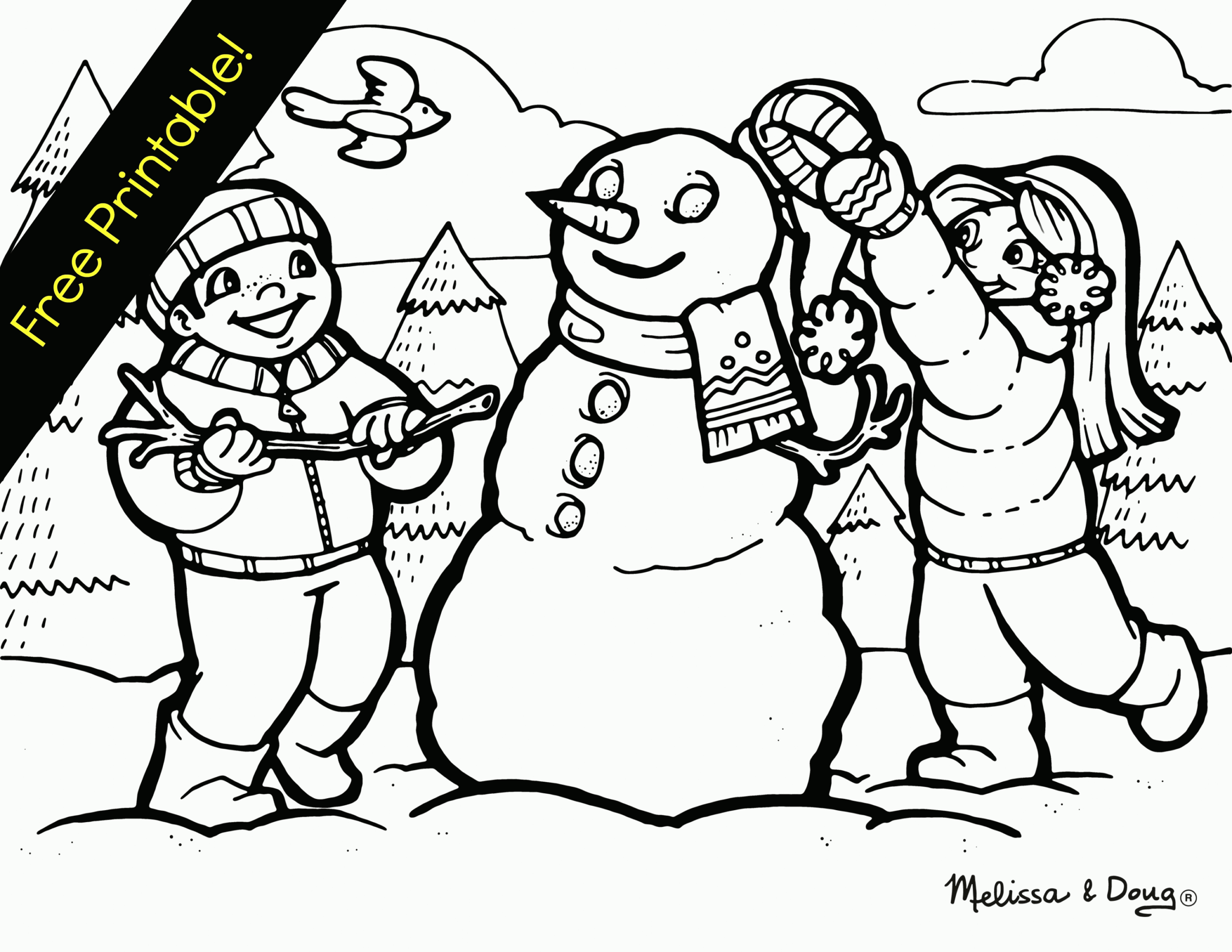 Free Printable Winter Coloring Pages For Kids Colorin Vrogue co
