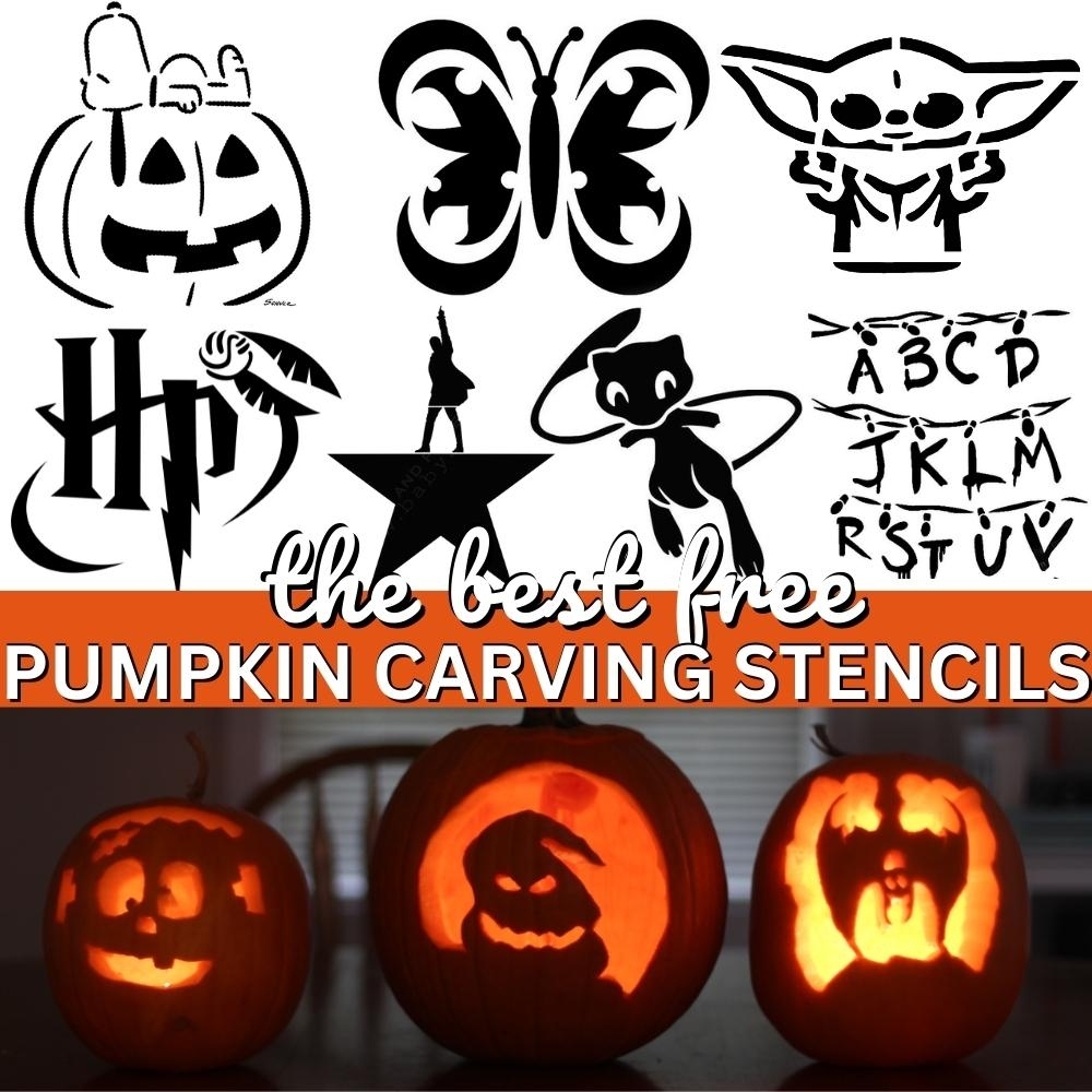 Free Pumpkin Carving Templates Printable Printables Template Free
