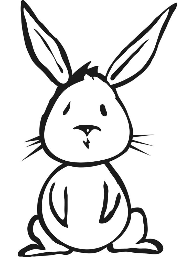 Free Rabbit Coloring Page Free Printable Coloring Pages For Kids