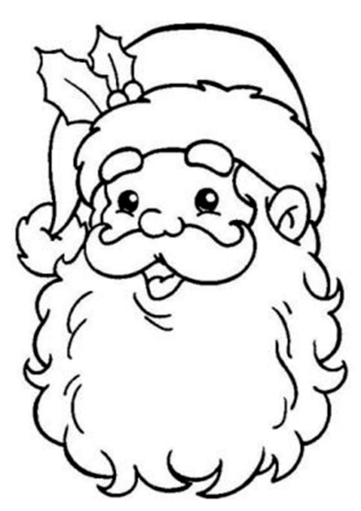 Free Santa Coloring Pages Printable