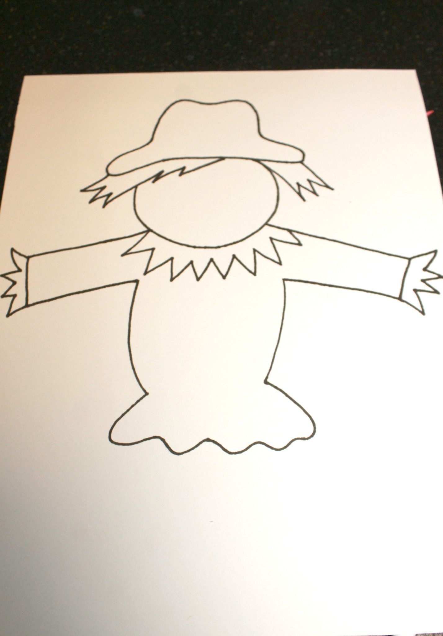Free Scarecrow Template Printable Free Printable