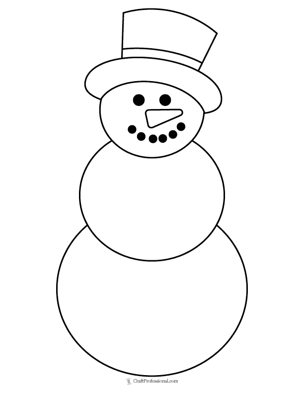 Free Snowman Coloring Pages Printable Winter Fun For Kids And Adults