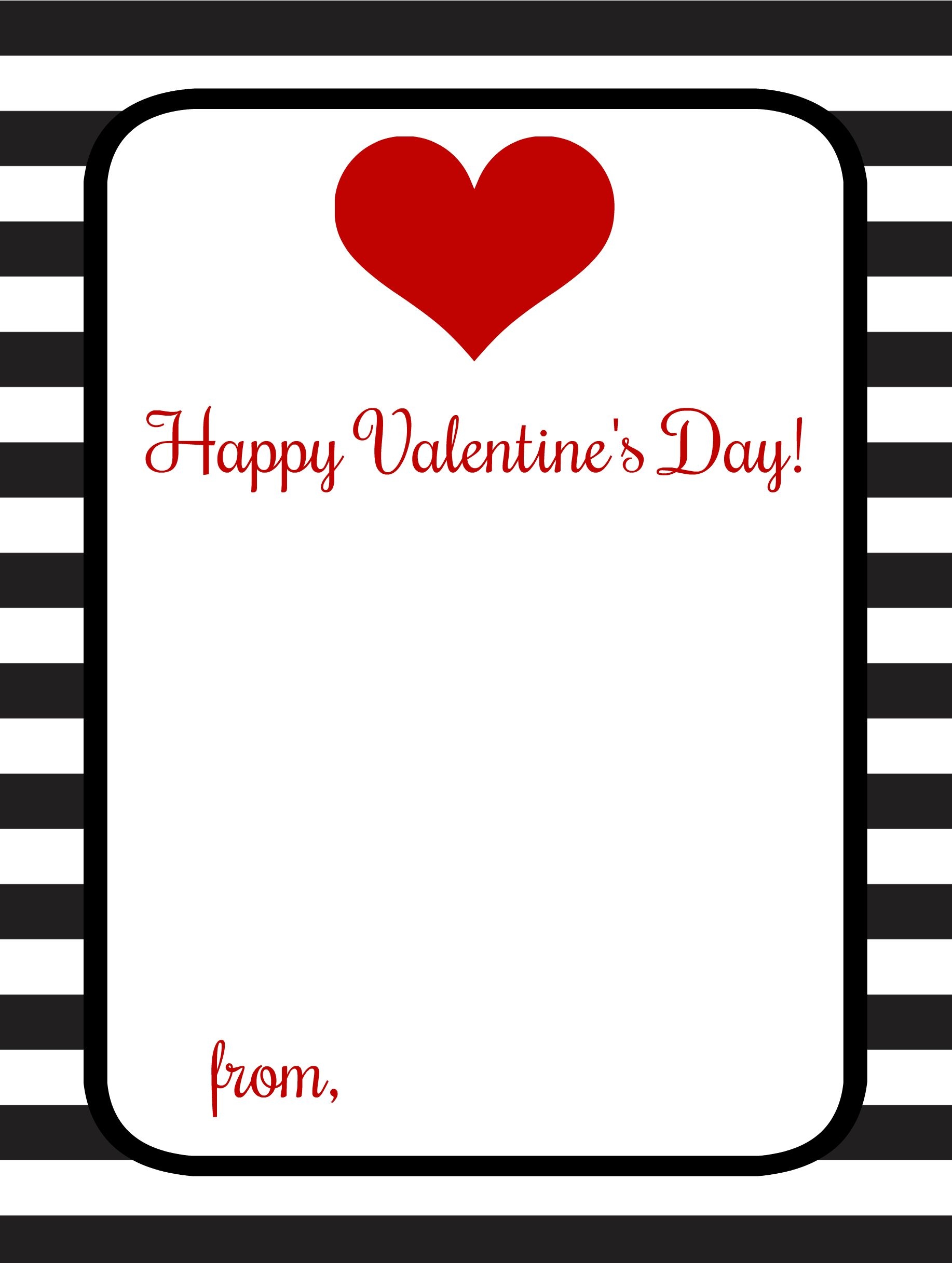 Free Template Valentine Card Content Calendar Template