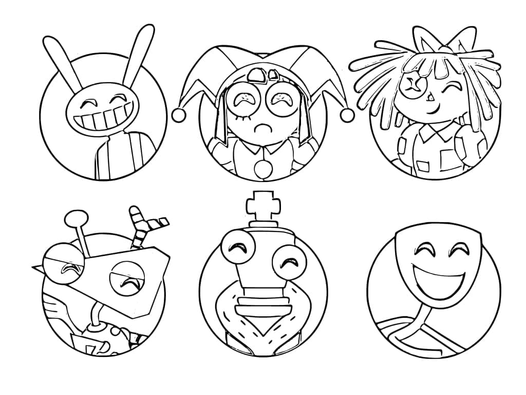 Gangle Coloring Pages Coloring Nation
