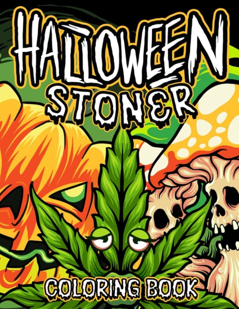 Get High On Creativity With Free Printable Stoner Coloring Pages 