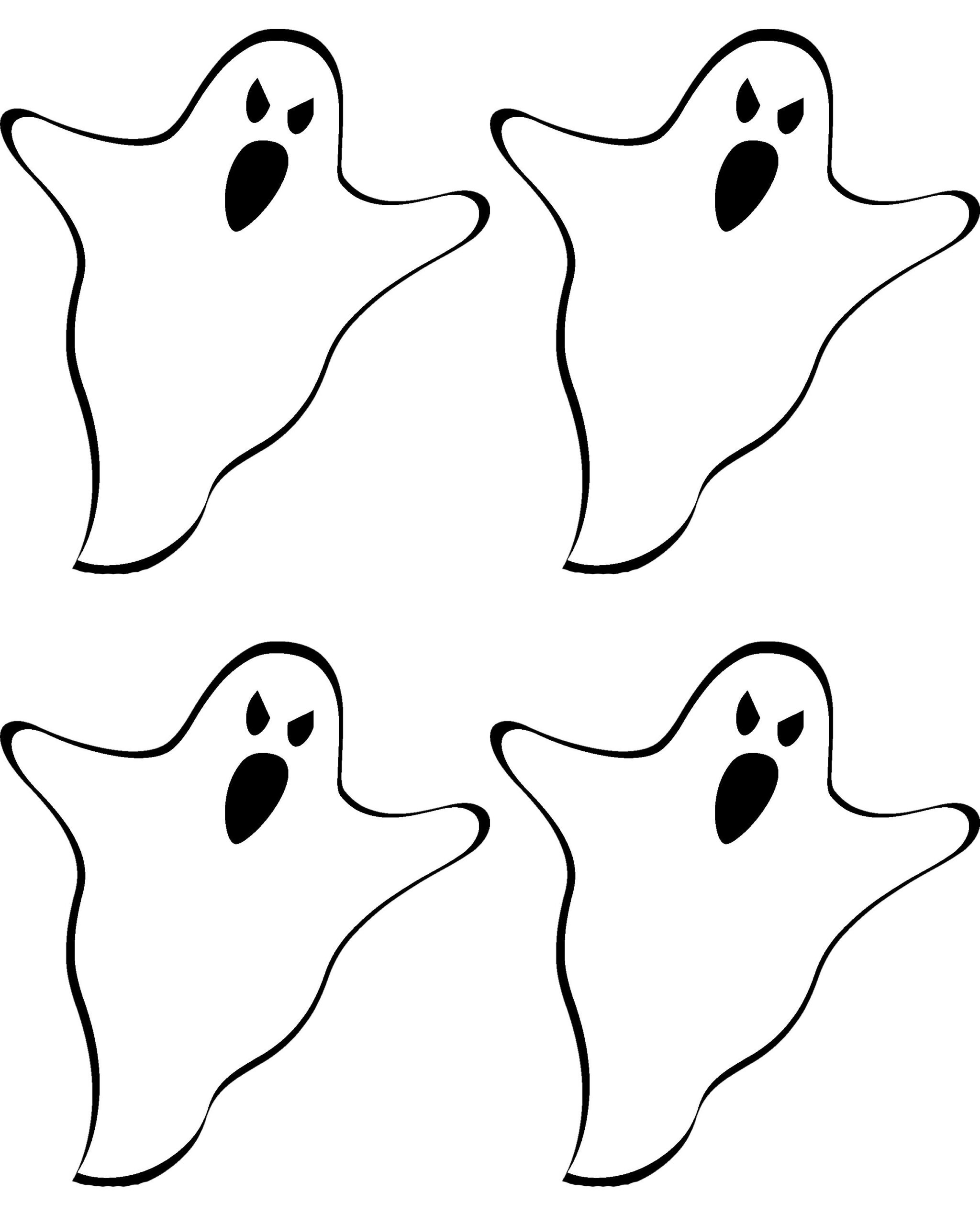 Ghost Templates Free Printable Best Templates Resources