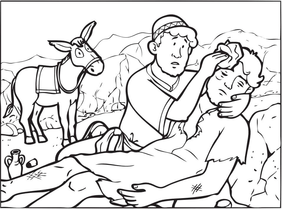 Good Samaritan 1 Coloring Page Free Printable Coloring Pages For Kids
