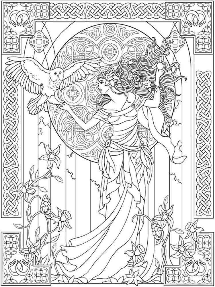 Grown Up Coloring Pages