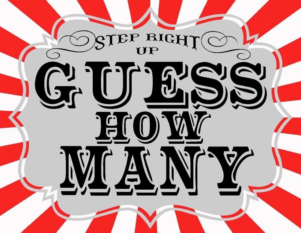 Guess How Many Printable Template Free Pdf Printable Templates Protal