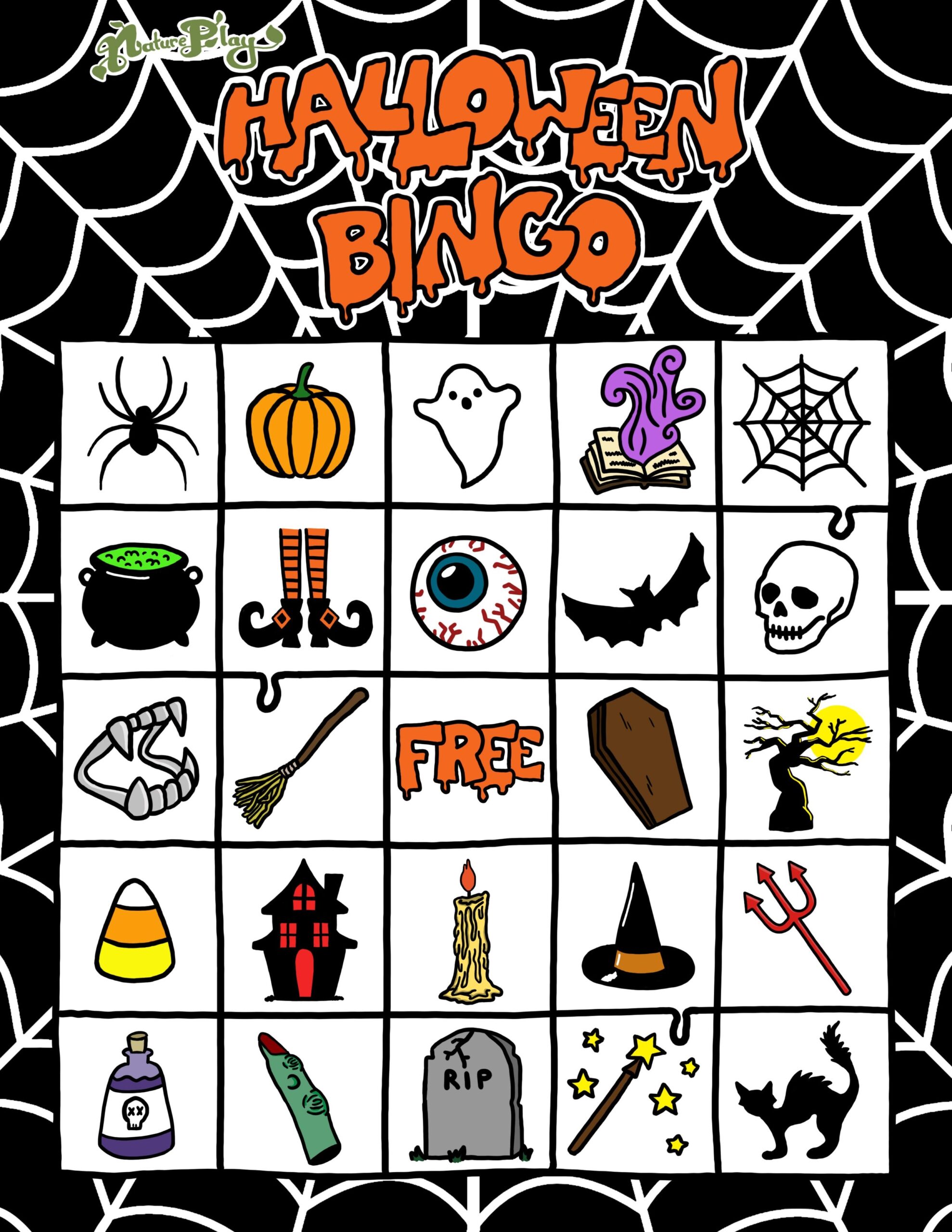 Halloween Bingo Free Printable