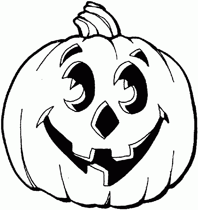 Halloween Pumpkin Coloring Page Coloring Home