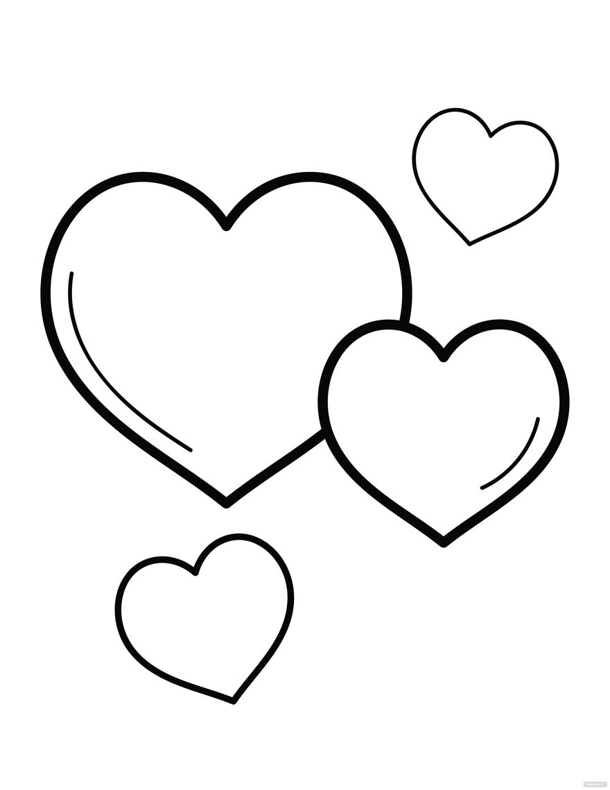 Heart Coloring Pages Free Printable Coloring Pagescol Vrogue co