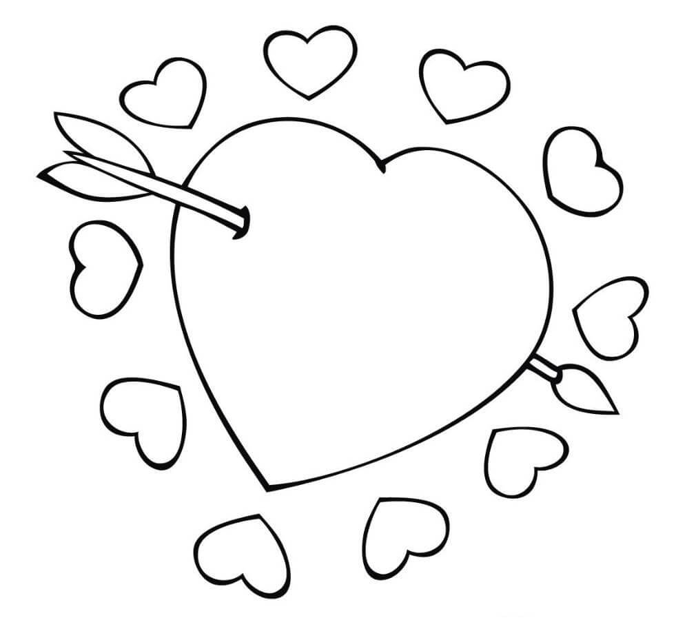 Heart Coloring Pages Printable Coloring Pages FREE