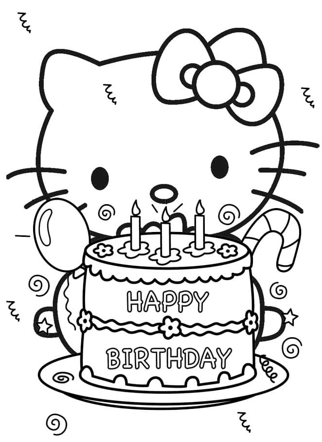Hello Kitty Free Coloring Page Free Printable Coloring Pages For Kids
