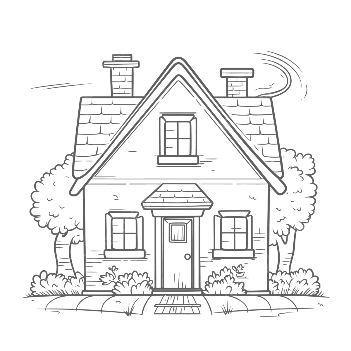 House Coloring Page Free House Coloring Pages Free House Coloring Pages 