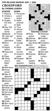 Joseph Crossword With Cryptoquote King Features Syndicate