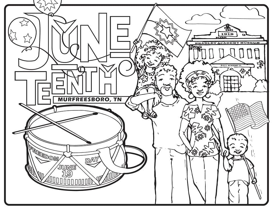 Juneteenth 5 Coloring Page Free Printable Coloring Pages For Kids