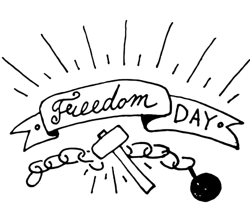 Juneteenth Printable Coloring Page Free Printable Coloring Pages For Kids
