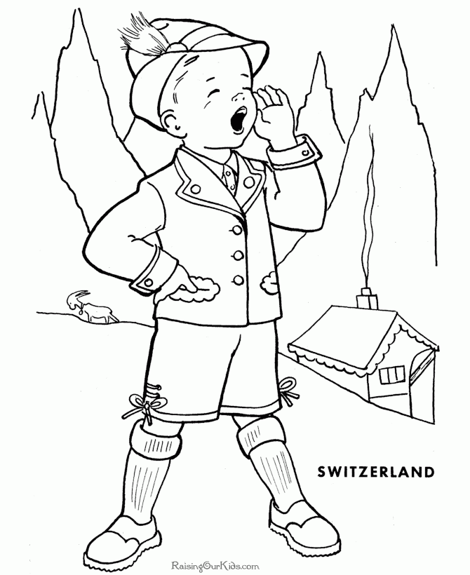 Kids Coloring Pages To Print 003