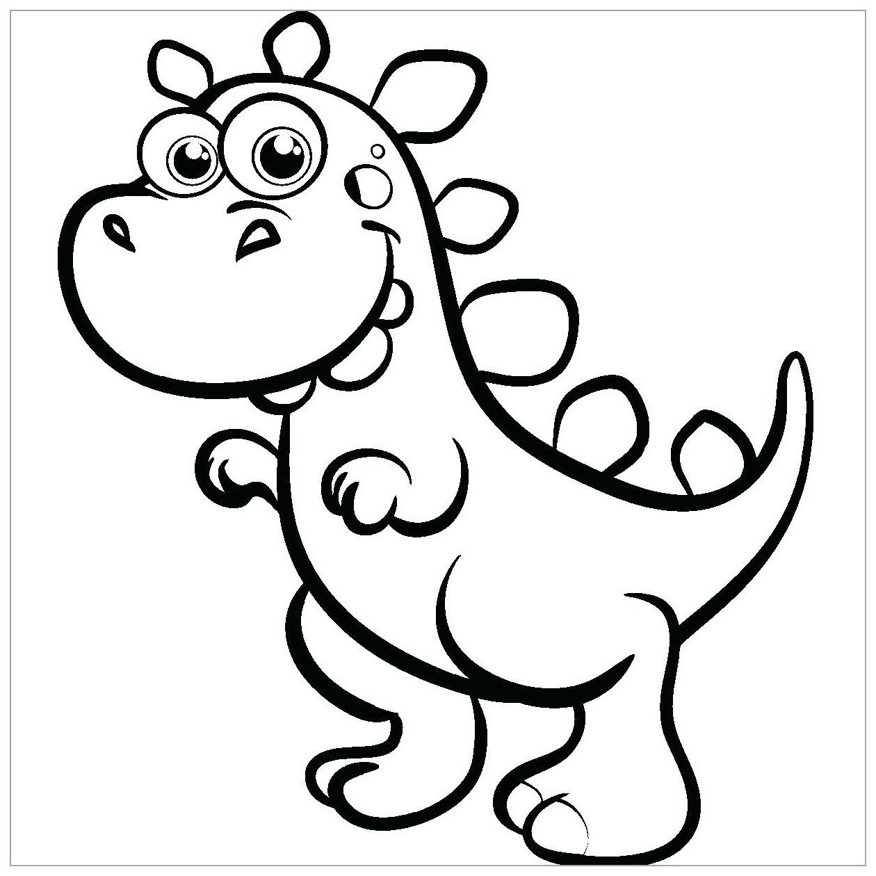Kids Dinosaur Coloring Pages Free Coloring Pages