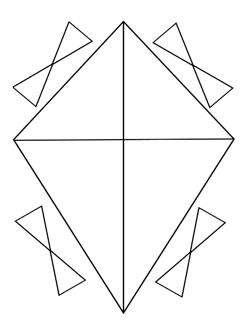 Kite Template Printable Pdf Printable Templates Online By Paul Printable