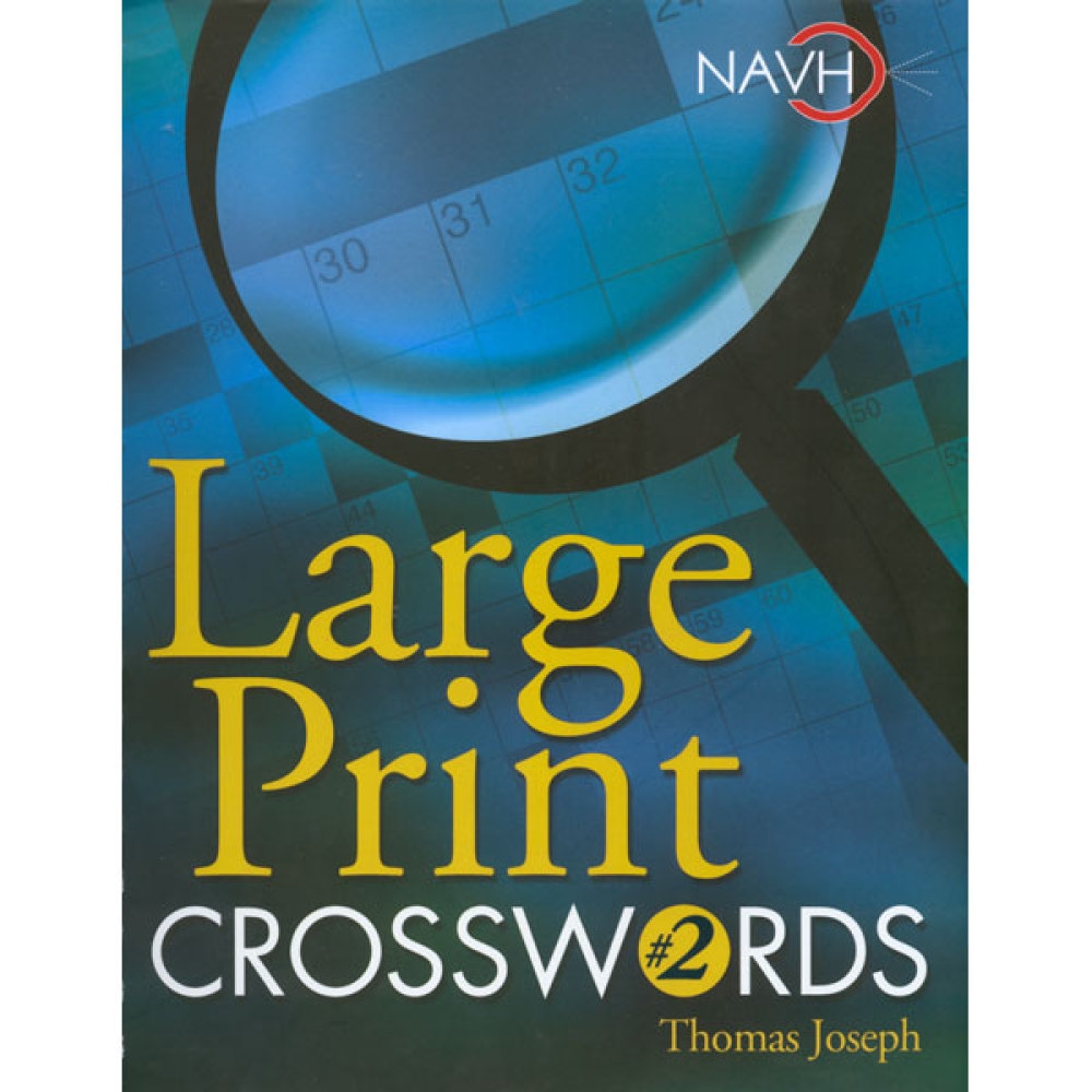 Large Print Crosswords No 2