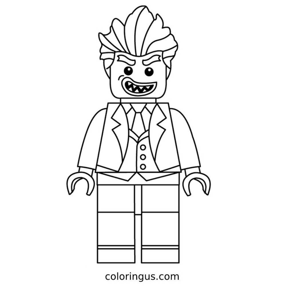 Lego Coloring Pages Free Printable PDF 