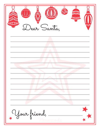 Letter To Santa Template Printable Sparklebox Infoupdate