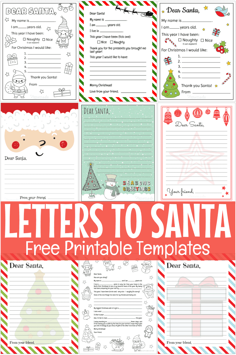 Letter To Santa Template Printable Sparklebox Infoupdate