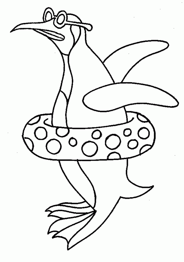 M printable Hard Coloring Pages Penguins Coloring Pages