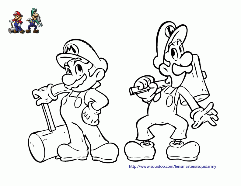 Mario Coloring Pages Printable Coloring Home