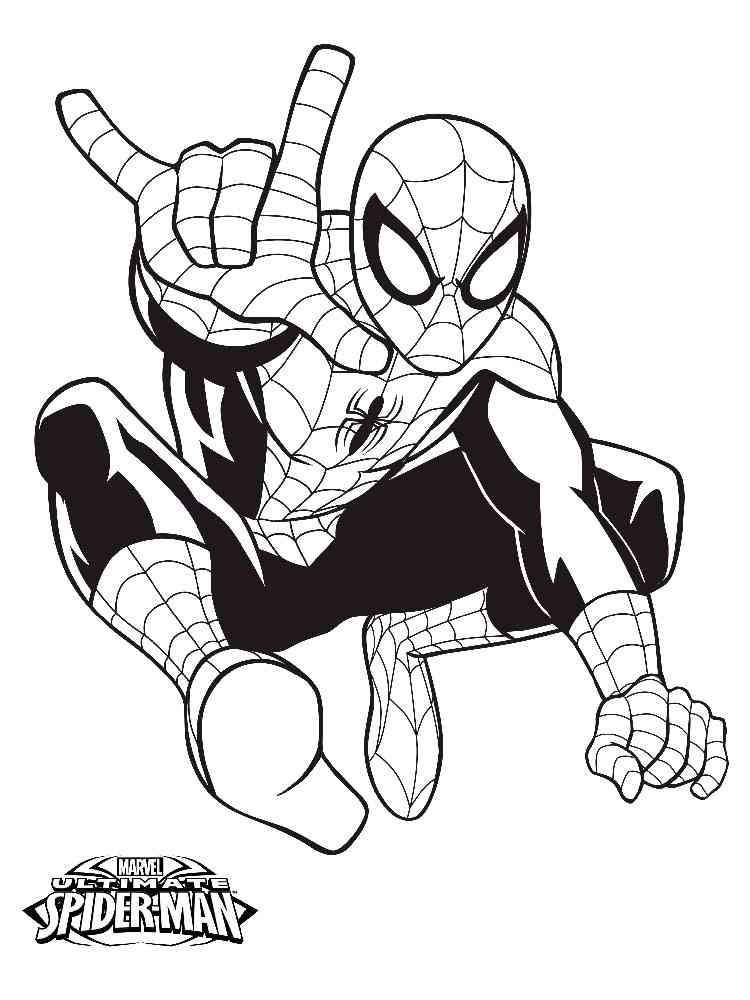 Marvel Superhero Coloring Pages