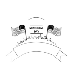 Memorial Day Coloring Page For Kids Free Memorial Day Printable 