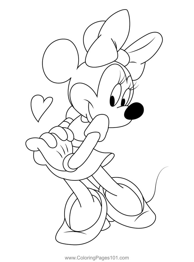 Mickey Mouse Coloring Pages For Kids To Print And Color On The Page It 